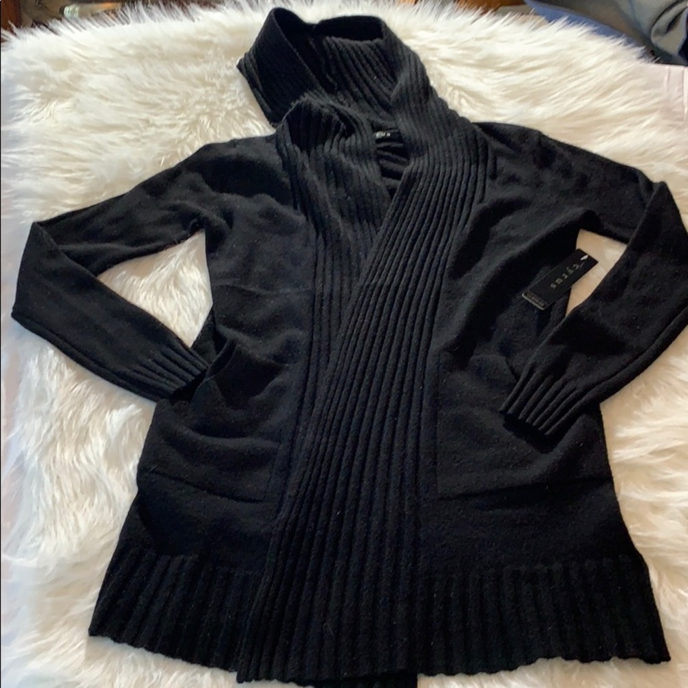 COPY - Cyrus cardigan long open front duster Sz xs